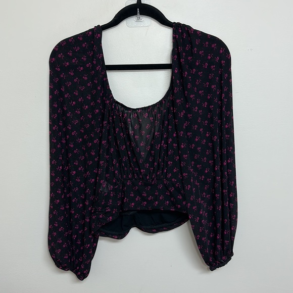 Free People Sweetie Pie Blouse Medium - Picture 3 of 5